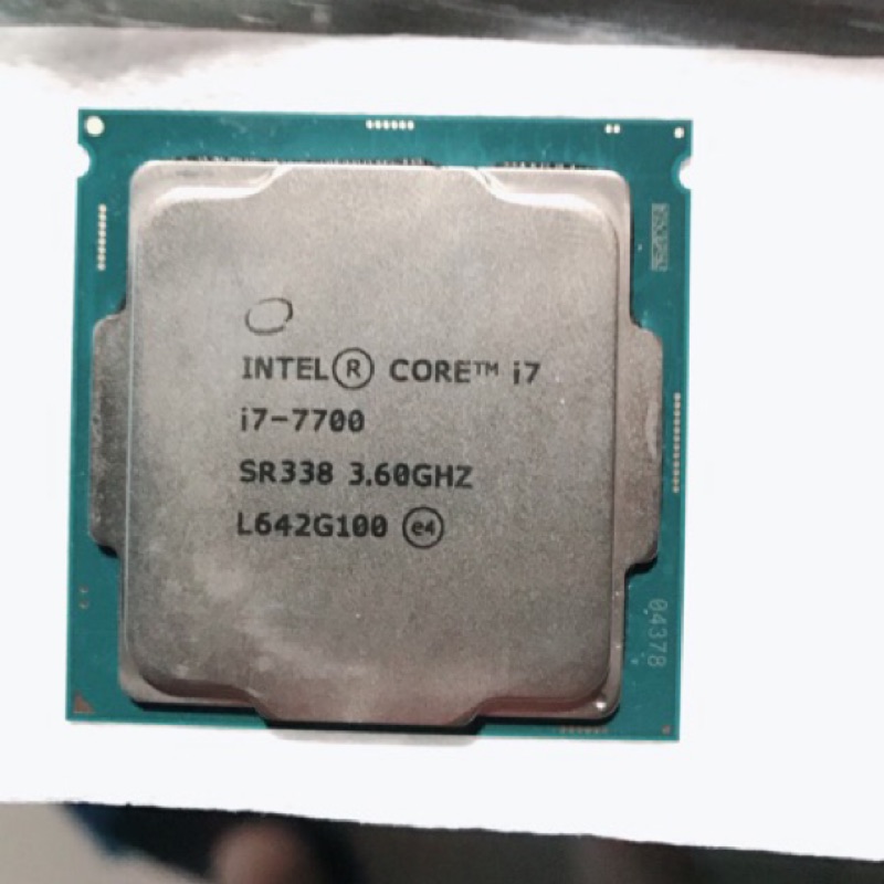 Intel Core i7-7700 第七代頂級處理器 裸U一顆