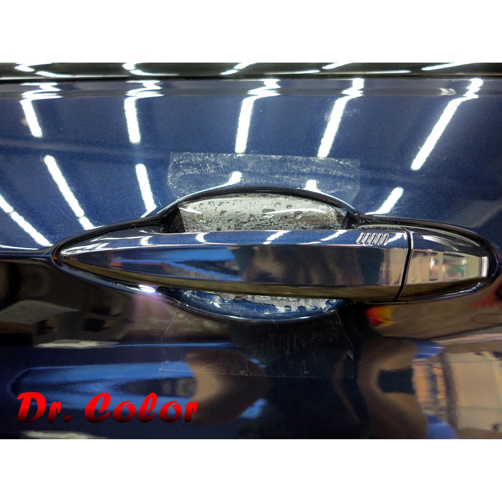 Dr. Color 玩色專業汽車包膜 BMW X6 細紋自體修復透明犀牛皮_門碗 / 門踏板 / 後保桿上緣