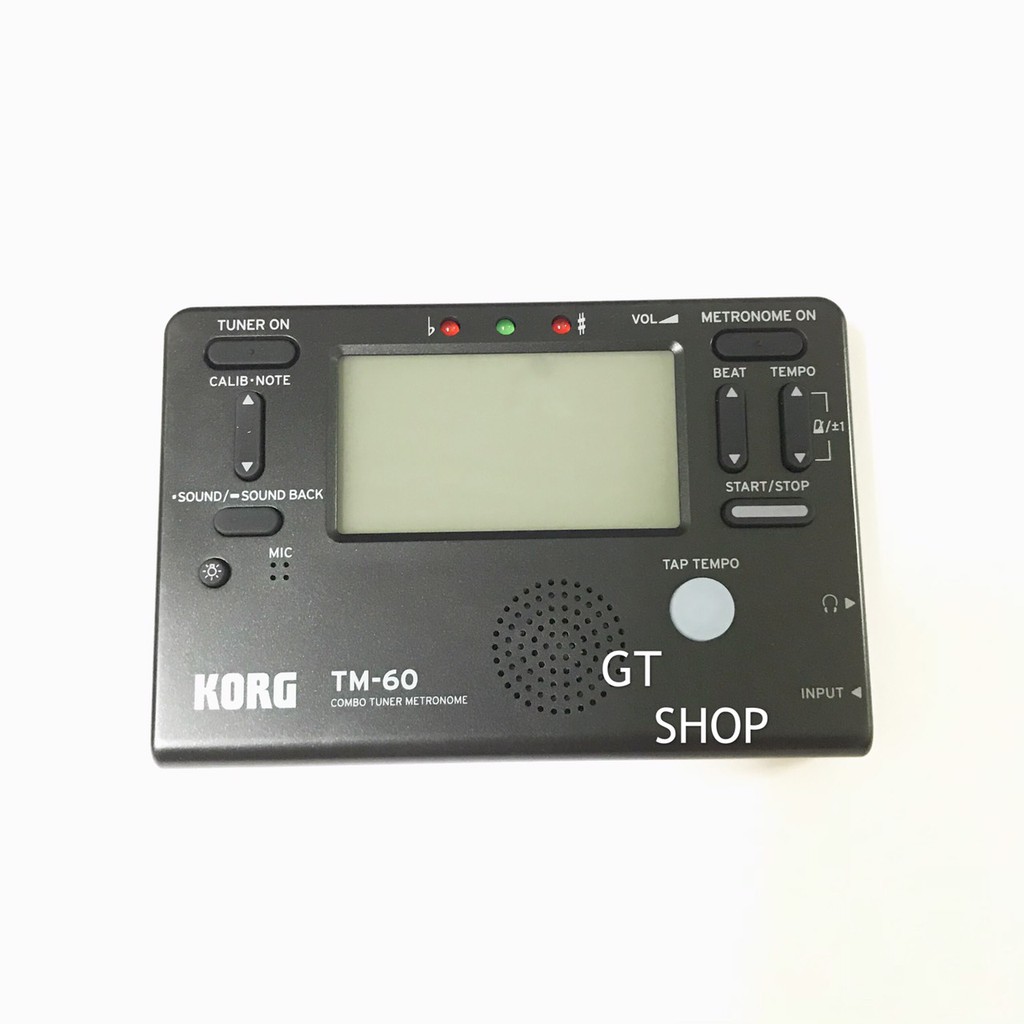 KORG TM-60 調音 節拍器 TM60 調音節拍可同時使用  調音器 也是 節拍器  korg tm60