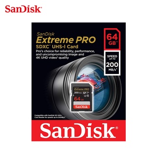 SanDisk Extreme Pro SDXC UHS-I V30 64GB 128GB 記憶卡讀取 200MB/s