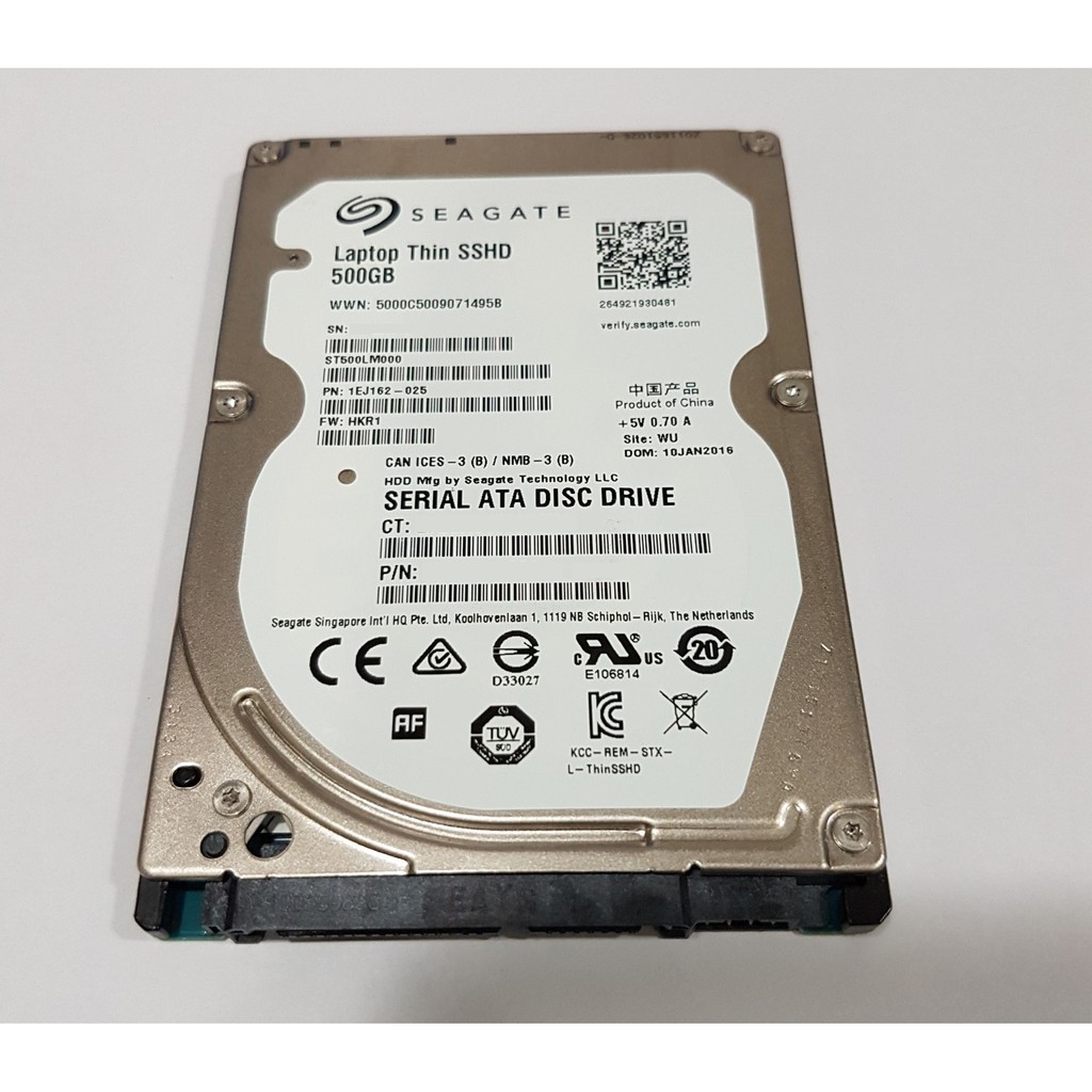 希捷Seagate ST500LM000 2.5吋 500G 500GB 7mm SSHD混合筆電硬碟有保固