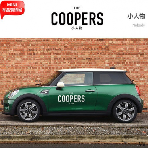 VW 高爾夫車貼 適用於寶馬迷你mini車身拉花貼紙cooper車貼60週年裝飾貼外飾改裝