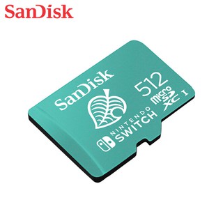 SanDisk 任天堂 Switch 專用記憶卡 512G micro SDXC UHS-I 動物森友會