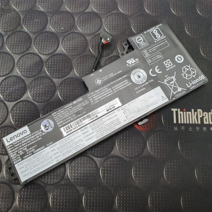 LENOVO SB10K97577 3芯 原廠電池 內置式 T470 T480 SB10K97576 01AV419