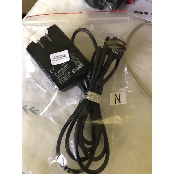 （N)二手 Travel Charger MOTROLA變壓器  Output:4.4VDO  1.1A