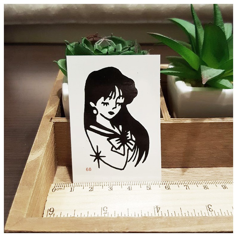 人生系列68單圖K43 【WAWA TATTOO】男女防水紋身貼紙微刺青貼紙