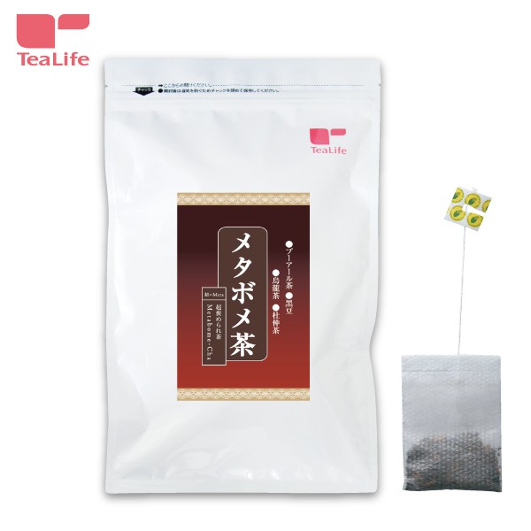 【TeaLife】提來福 美達寶美茶 杯用茶包2g 30包 日本直送 黒豆 普洱 烏龍 杜仲 健康茶 養顏養生茶 寶美茶