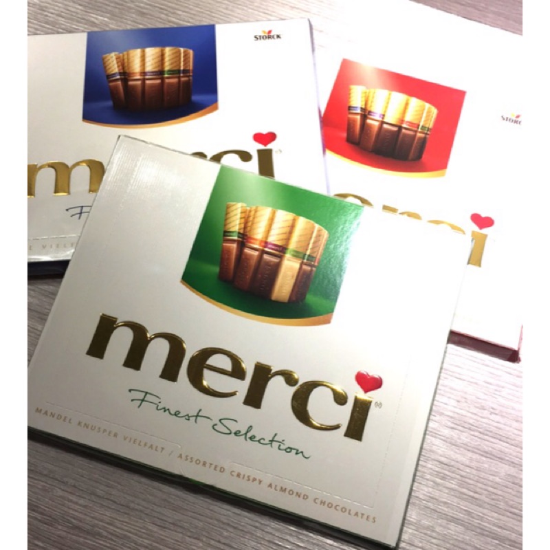 (現貨) Merci 巧克力 禮盒