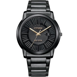 CITIZEN 星辰 光動能簡約大三針手錶-42mm AW1217-83E