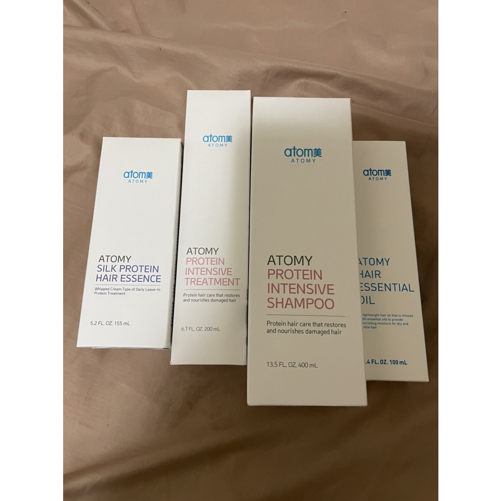 韓國 Atomy 艾多美 蛋白修護洗髮乳 蛋白集中護髮液 絲滑蛋白護髮慕斯 護髮油