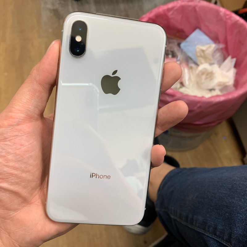 二手 IPhone X 256g 銀 9.5成新