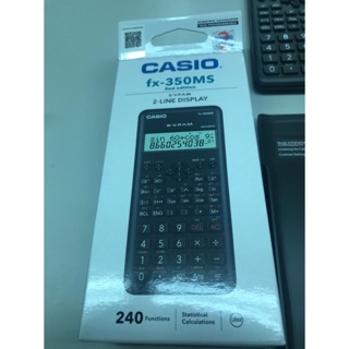 👍免運全新現貨2代CASIO 計算機 fx 350MS 2代台灣卡西歐公司貨 兩年保固 新款FX-350MS2 第二代