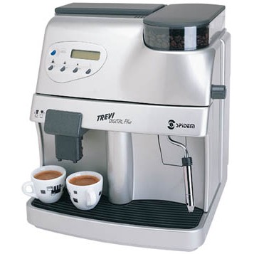 【米拉羅咖啡】實演機8成新~義大利Saeco SPIDEM TREVI Digital Plus 雙鍋全自動咖啡機