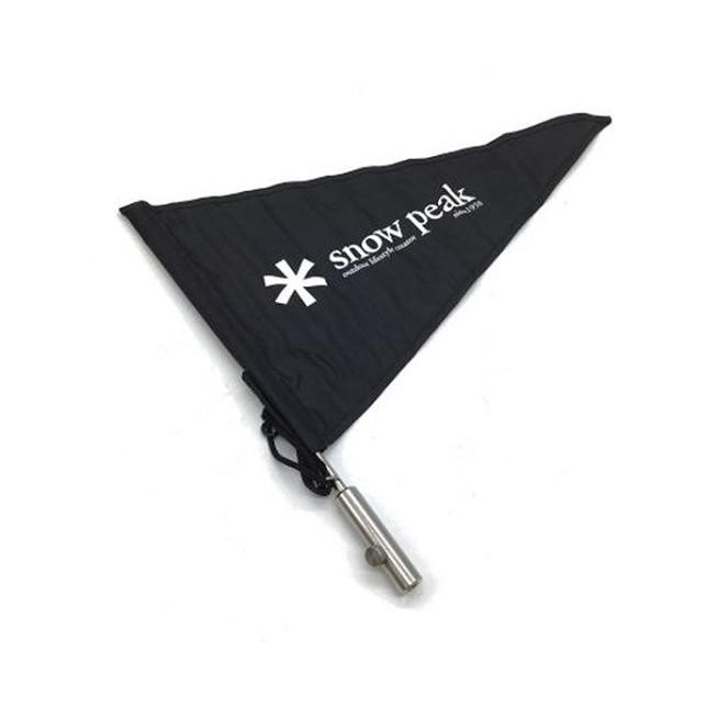 廃盤】スノーピーク snowpeak タープフラッグ ブラック UG-445