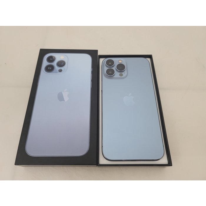 【一番3C】Apple iPhone 13 Pro Max 256G 天峰藍 原廠保至2022年12月17 超稀有極新機