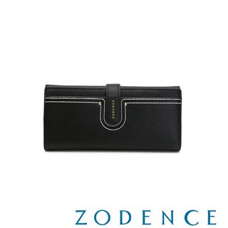 ZODENCE LIS進口牛皮經典長夾ZDCXC024C01AB1 黑$2980