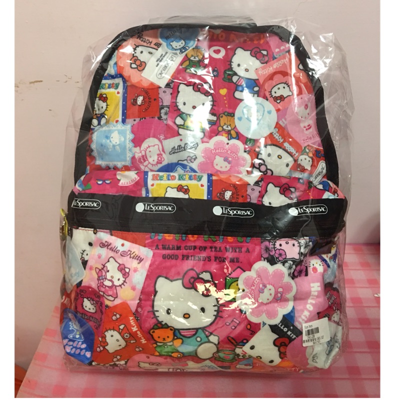 恰恰～Sanrio lesportsac*kitty聯名款     基本款後背包