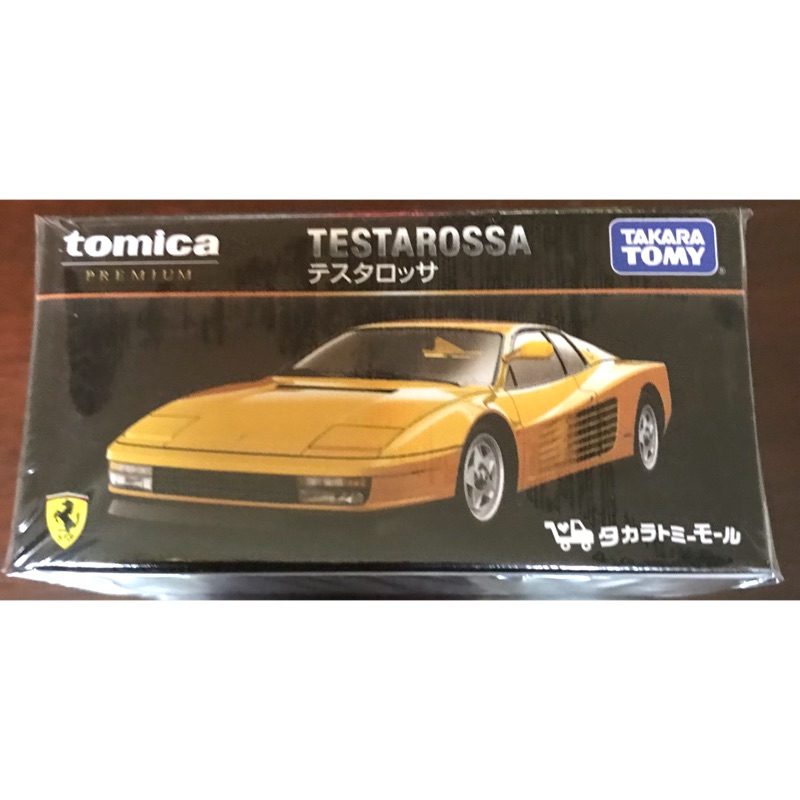 現貨 Tomica 黑盒限定 Ferrari 黃馬 Testarossa