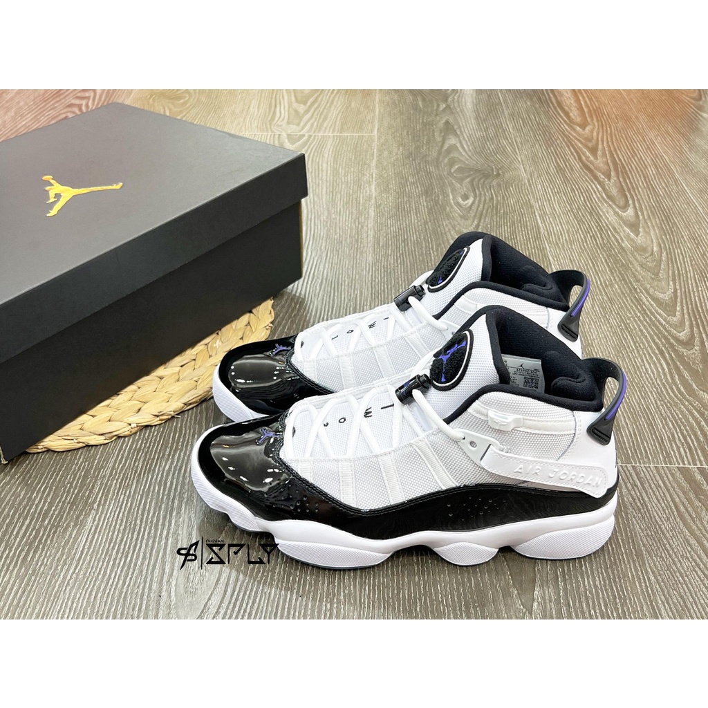 【Fashion SPLY 】Nike Jordan 6 Rings Concord 白黑 322992-104