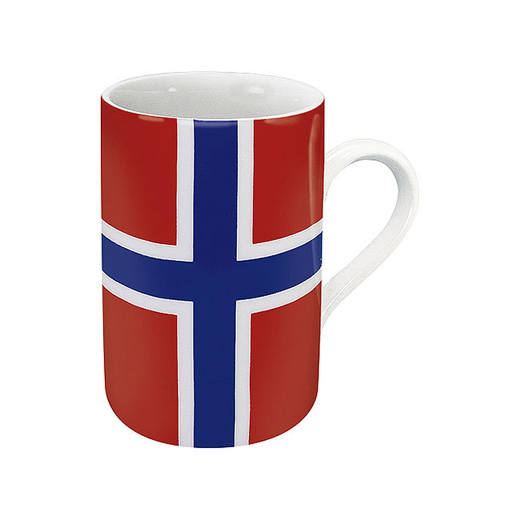 【TDTC 咖啡館】德國KONITZ馬克杯 - 奧林匹克運動會 / 奧運 - 各國國旗系列 _ 挪威