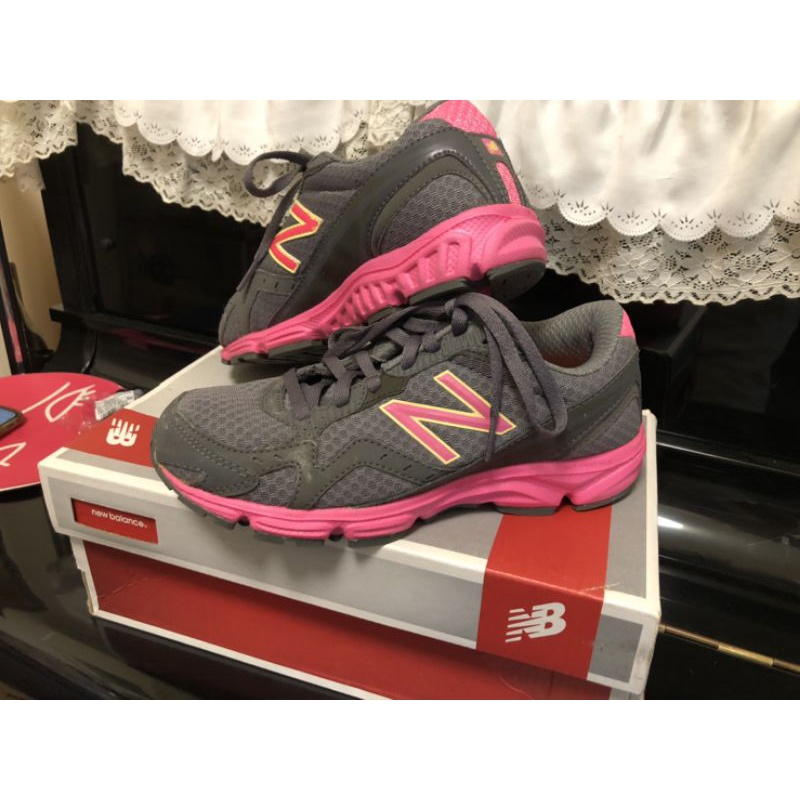 New Balance Athentic Shoe 女運動慢跑鞋/童鞋-桃紅W450GP1（全新！）（22cm）