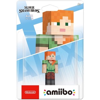 【AS電玩】NS Switch Amiibo Alex 愛莉克斯 我的世界 麥塊 當個創世神 任天堂明星大亂鬥系列