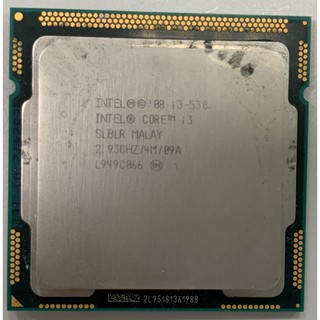 Intel i3 530 雙核 1156腳位