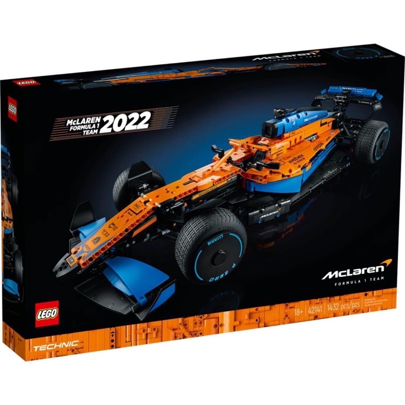 LEGO 樂高 42141【樂高丸】TECHNIC 科技系列 McLaren 麥拉倫 F1 (已停產的2022年式)
