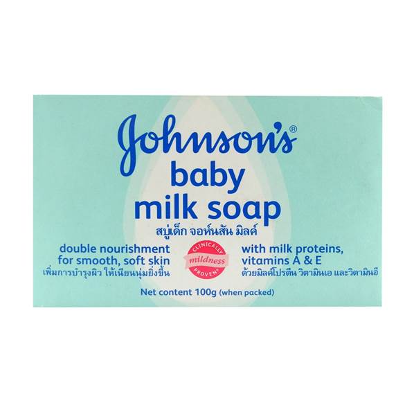 ★ Johnson's 嬌生 嬰兒潤膚香皂-牛奶(100g)