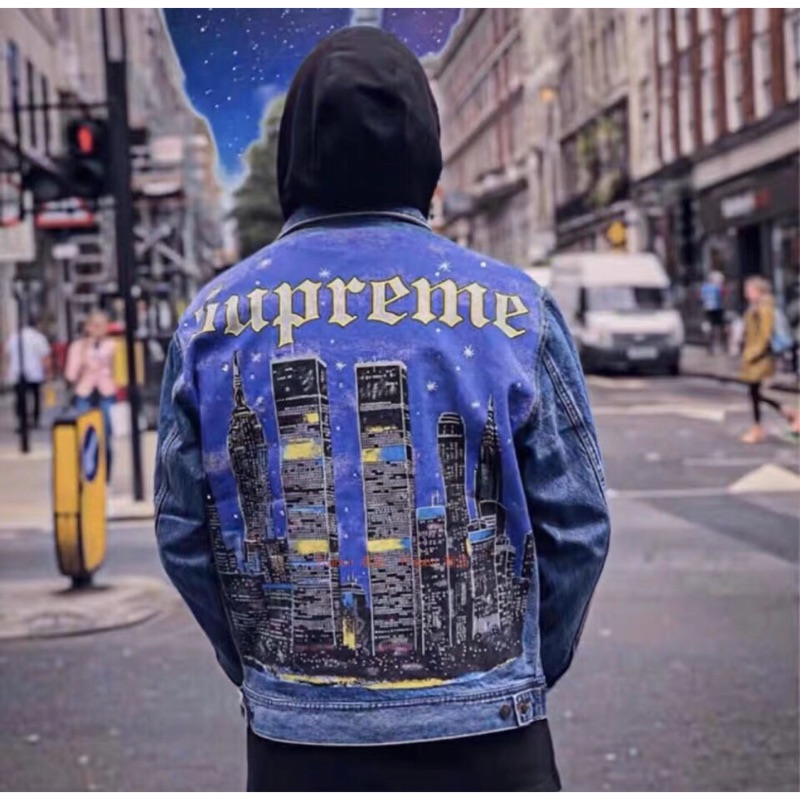 驚きの値段で】 Supreme New York Painted Trucker Jacket asakusa.sub.jp