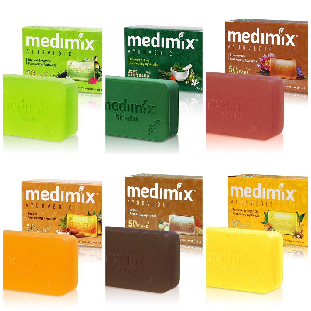 MEDIMIX 印度綠寶石皇室藥草浴 美肌皂 125g 多款可選【阿禾小賣場】