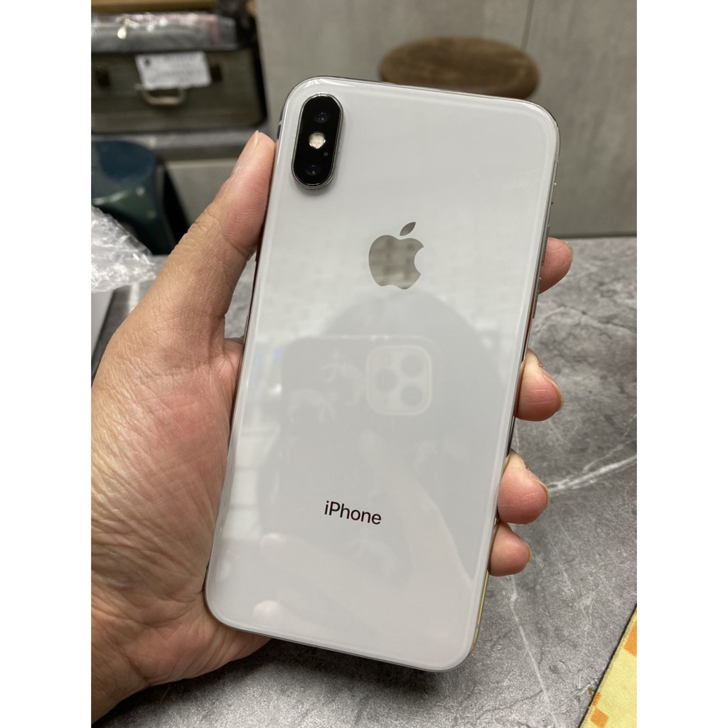 蘋果獅🦁️iPhone X 64GB 白色 (更換全新電池) 🔥功能正常🔥5.8吋🔥