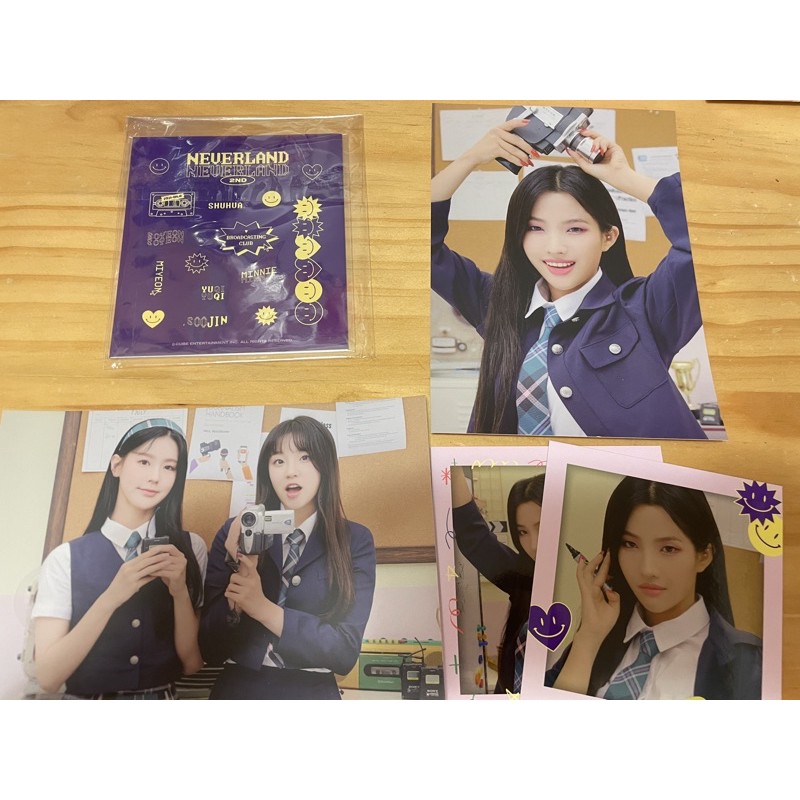 G L Dle會員禮貼紙小卡拍立得明信片 蝦皮購物