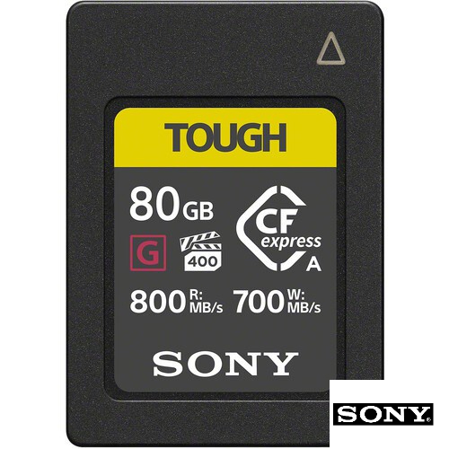 【SONY 索尼】CEA-G80T CFexpress Type A 高速記憶卡 80GB (公司貨)