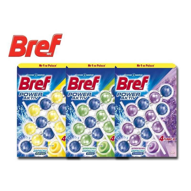 德國 Bref 馬桶芳香清潔球 3入卡  50g【美日多多】馬桶球