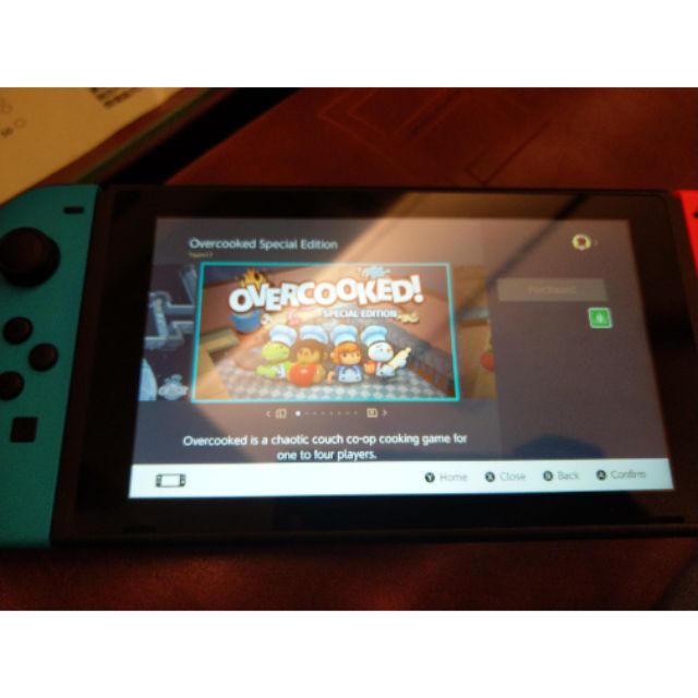 Switch 二手遊戲帳號 OverCooked煮過頭  中文版