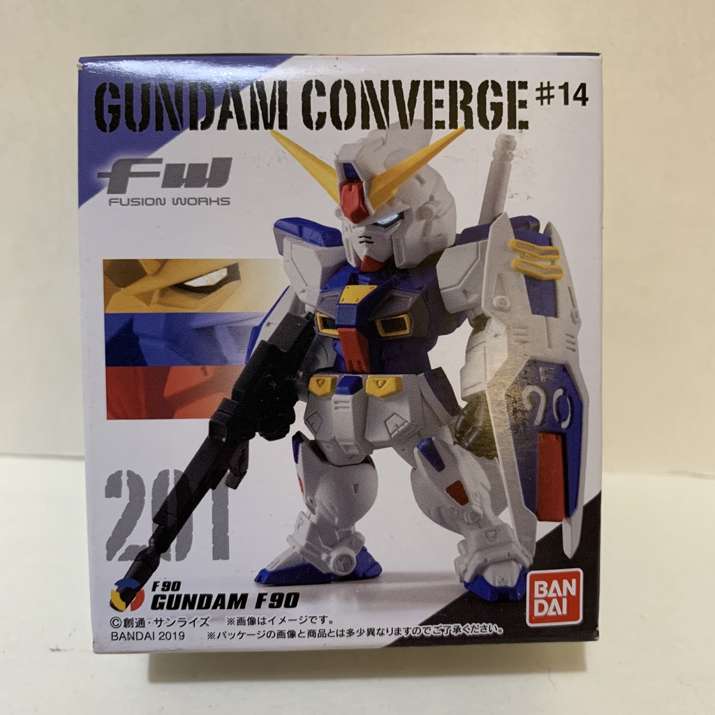 現貨~代理版 機動戰士盒玩 FW GUNDAM CONVERGE #14 201 鋼彈F90