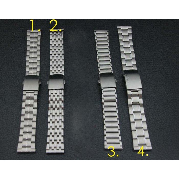 超值20mm TAG平頭不鏽鋼製錶帶,單折錶扣,有效替代同規格各式同規格錶帶