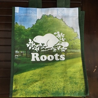 🎀Roots冬季森林、城市綠洲環保購物袋