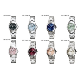 CASIO 淑女氣質時尚指標錶款 LTP-1241D LTP-1241D-4A LTP-1241D-7A2