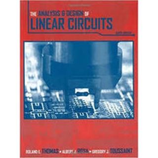 The Analysis and Design of Linear Circuits 6/E THOMAS978047