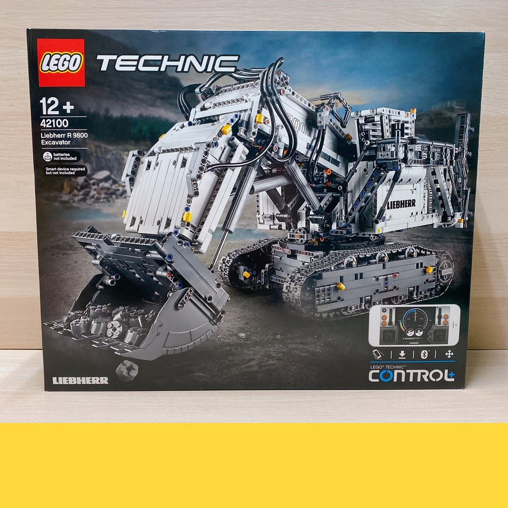 全新現貨免運-Lego 42100-正版樂高 / Liebherr R 9800 挖掘機  / Technic 科技系列