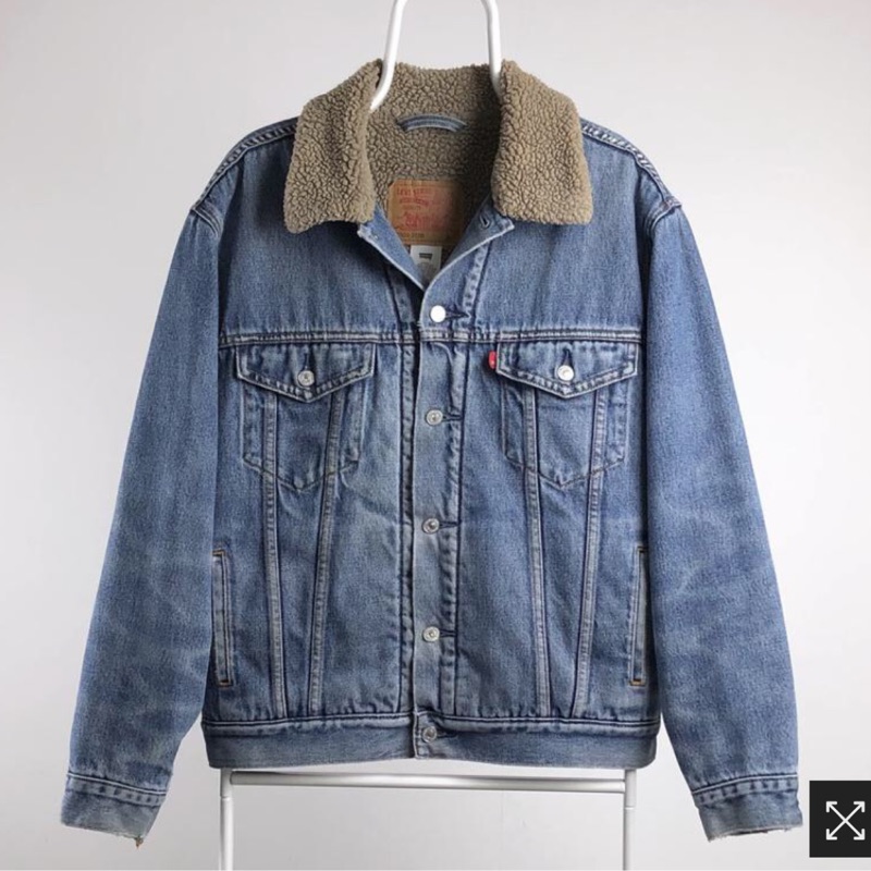 levis denim jacket sherpa