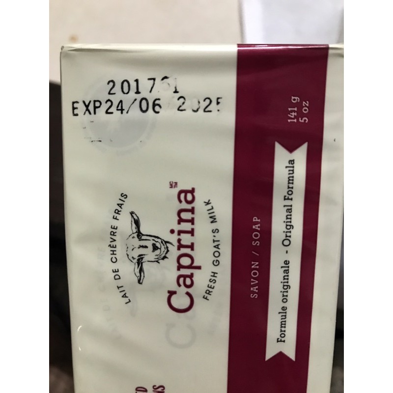 好市多CAPRINA加拿大進口羊奶香皂141公克