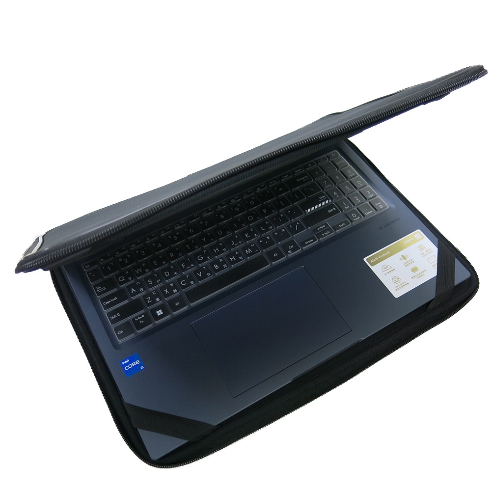 【Ezstick】ASUS VivoBook 16 X1603 X1603ZA 三合一防震包組 筆電包 組(15W-S)