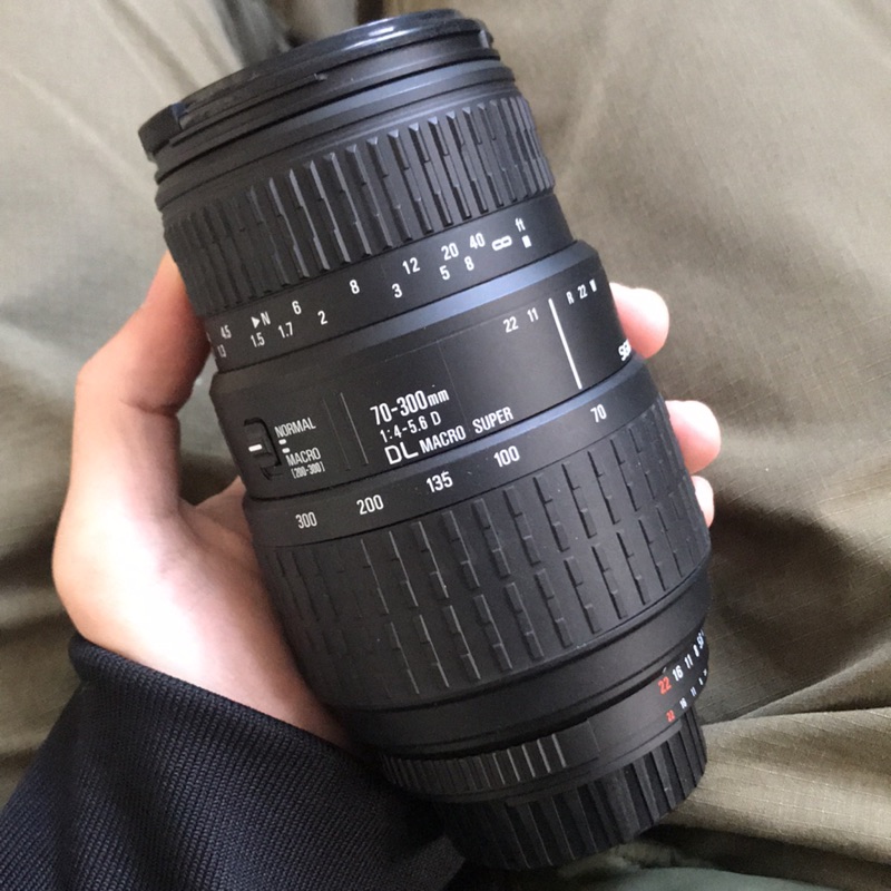 Sigma 70 300mm F4 5 6 Dl Super Macro 蝦皮購物