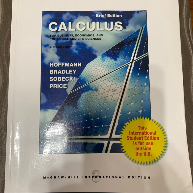Calculus（brief edition )11版