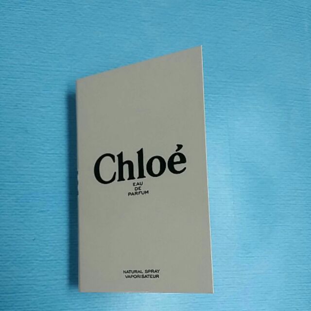 Chloe'經典同名女性淡香精1.2ml(50元)