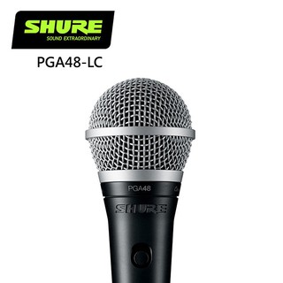 SHURE PGA48-LC 動態人聲麥克風--原廠公司貨