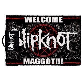 Slipknot 滑結樂團- Slipknot (Welcome Maggot!!!)英國進口門墊/地墊/防滑墊/腳踏墊